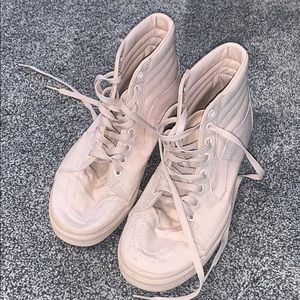 Pink Hightop Vans
